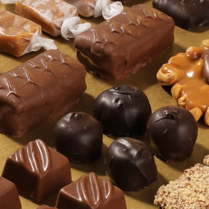 Dark Cherry Cordials Gift Box