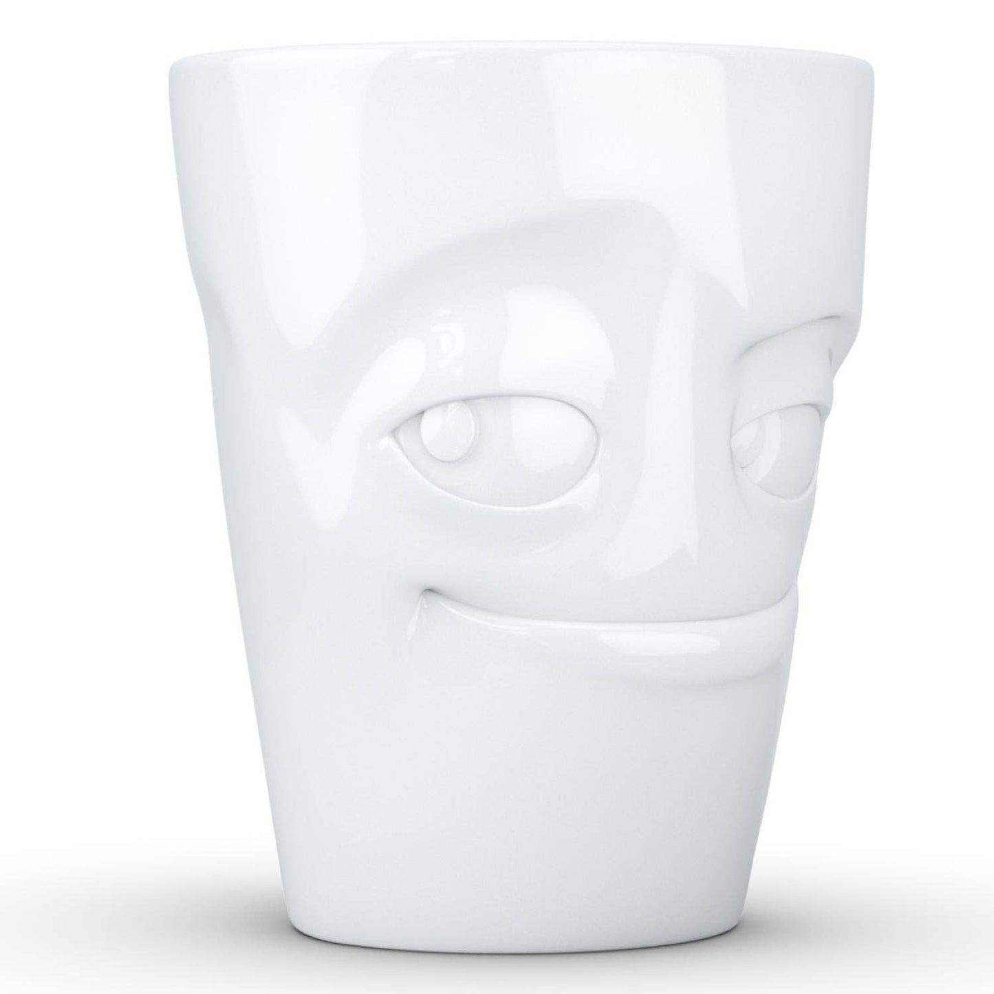 Coffee Mug with Handle, Impish Face