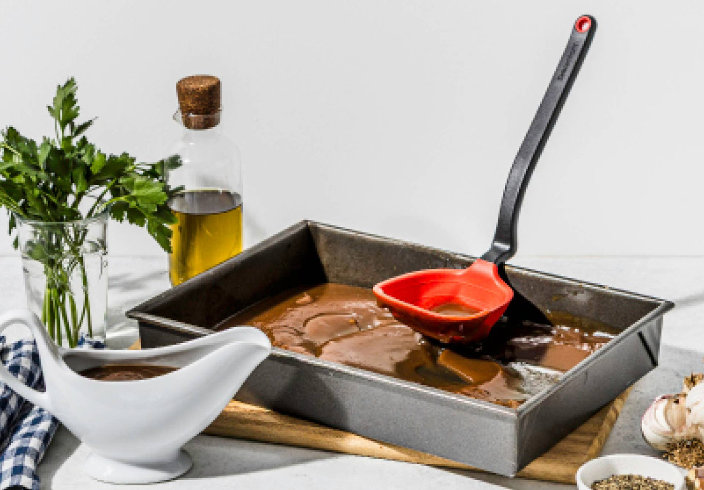 Dreamfarm - Fladle® - Fold Flat Silicone Ladle
