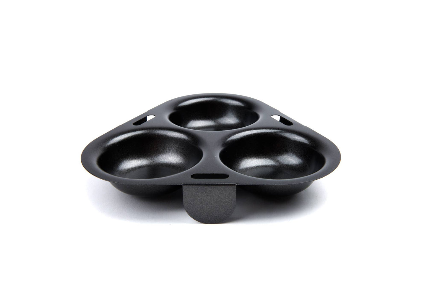 Fox Run Brands - Fox Run 3-Egg Poacher Insert, Carbon Steel, 6" x 6.25"
