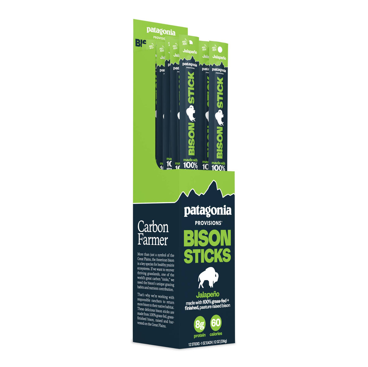 Patagonia Provisions - Bison Sticks - Jalapeño