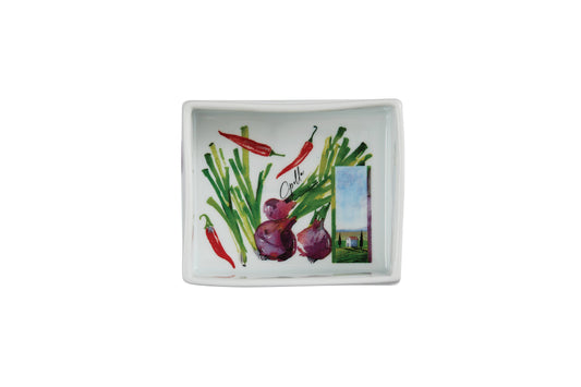 Rosanna - Antipasto Sfizioso Tray Onion (open stock) 4.75 x 4.25