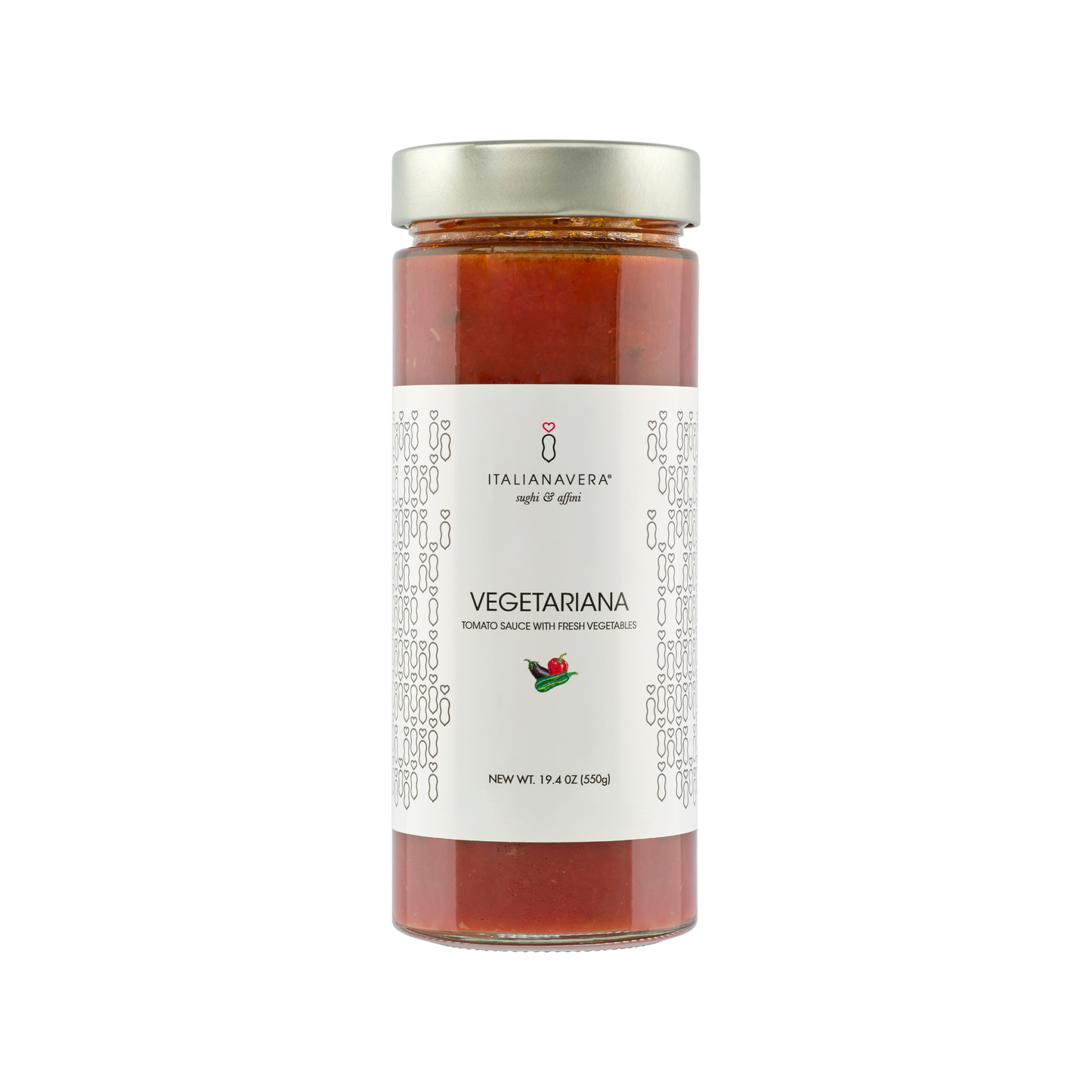 Zia Pia - Vegetariana Tomato Sauce with Vegetables by Italianavera