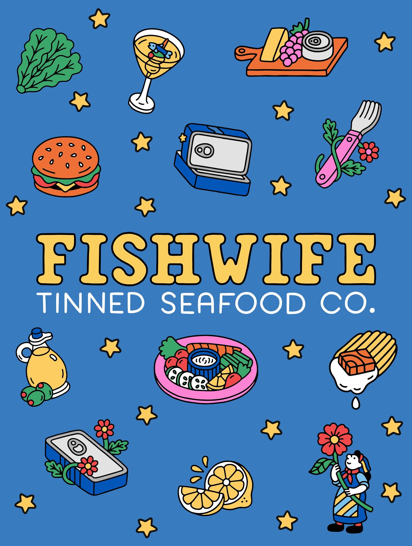 Fishwife - Table Tent