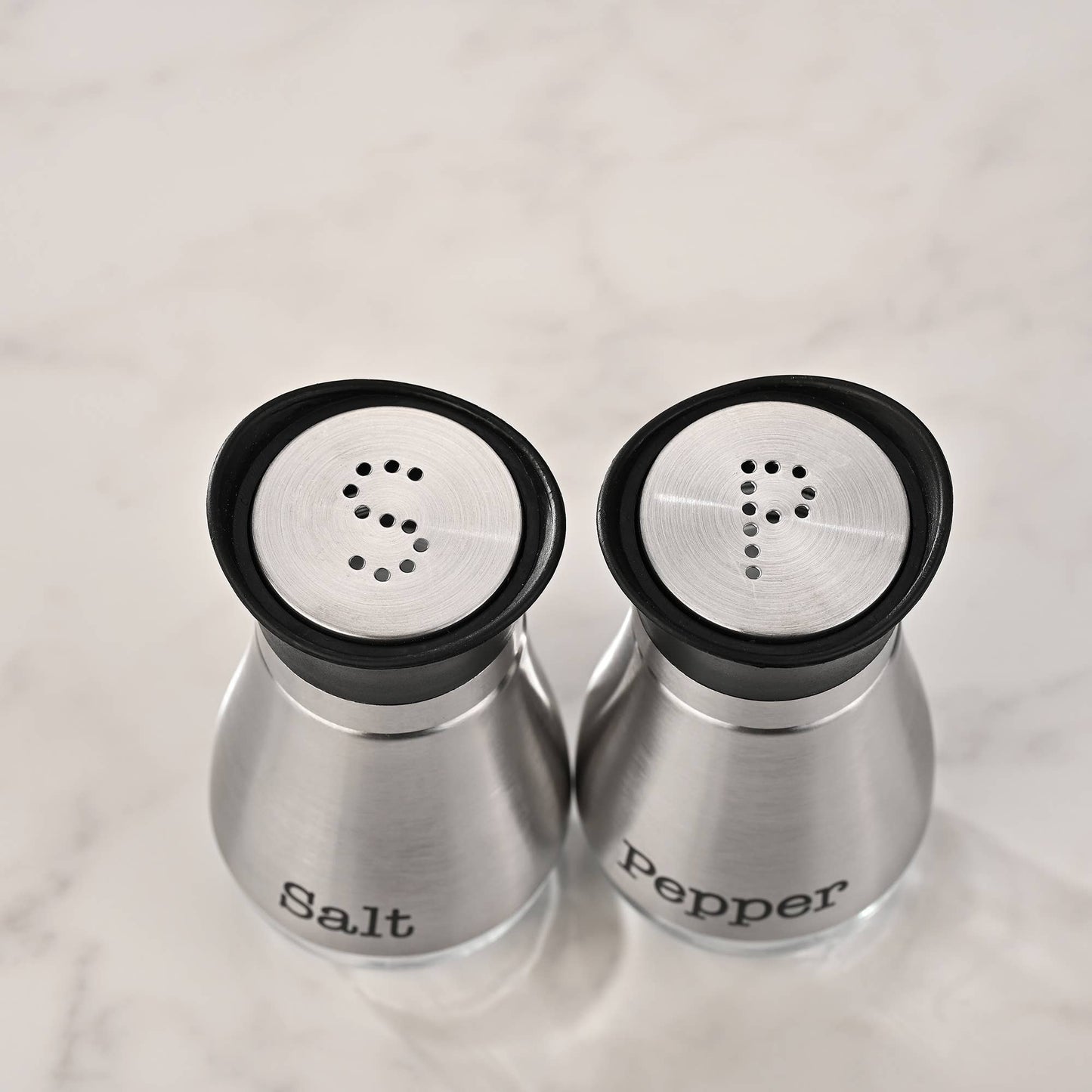 Fox Run Brands - Fox Run Modern Salt and Pepper Shakers, Set of 2, 4 Ounce