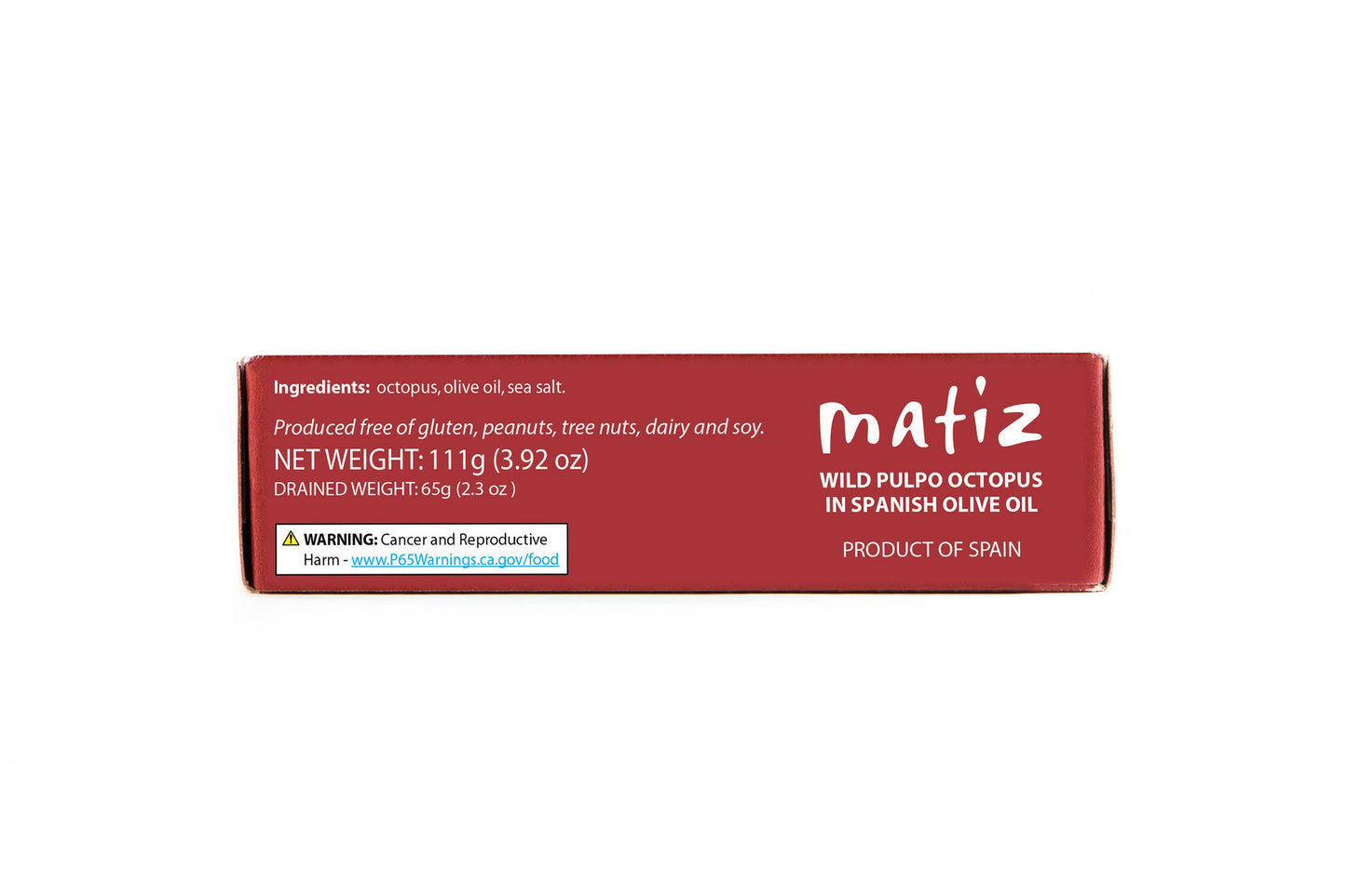Matiz - Matiz Pulpo in Olive Oil - 4.2oz Tin