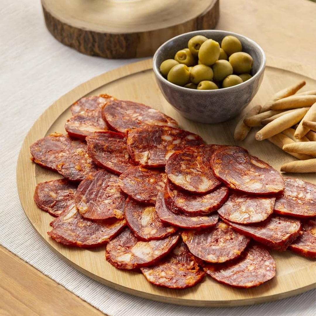 MeatCrafters Inc. - Dry-Cured Pork Chorizo, Spanish-Style, Sliced, 3oz x10