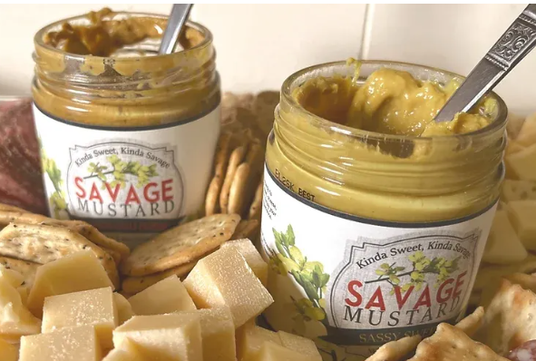 Savage Mustard - Sassy Sweet 10oz Jar