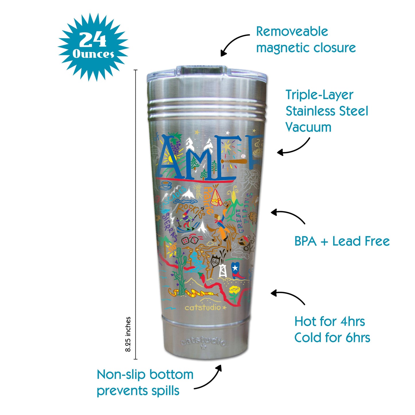 West Virginia Thermal Tumbler