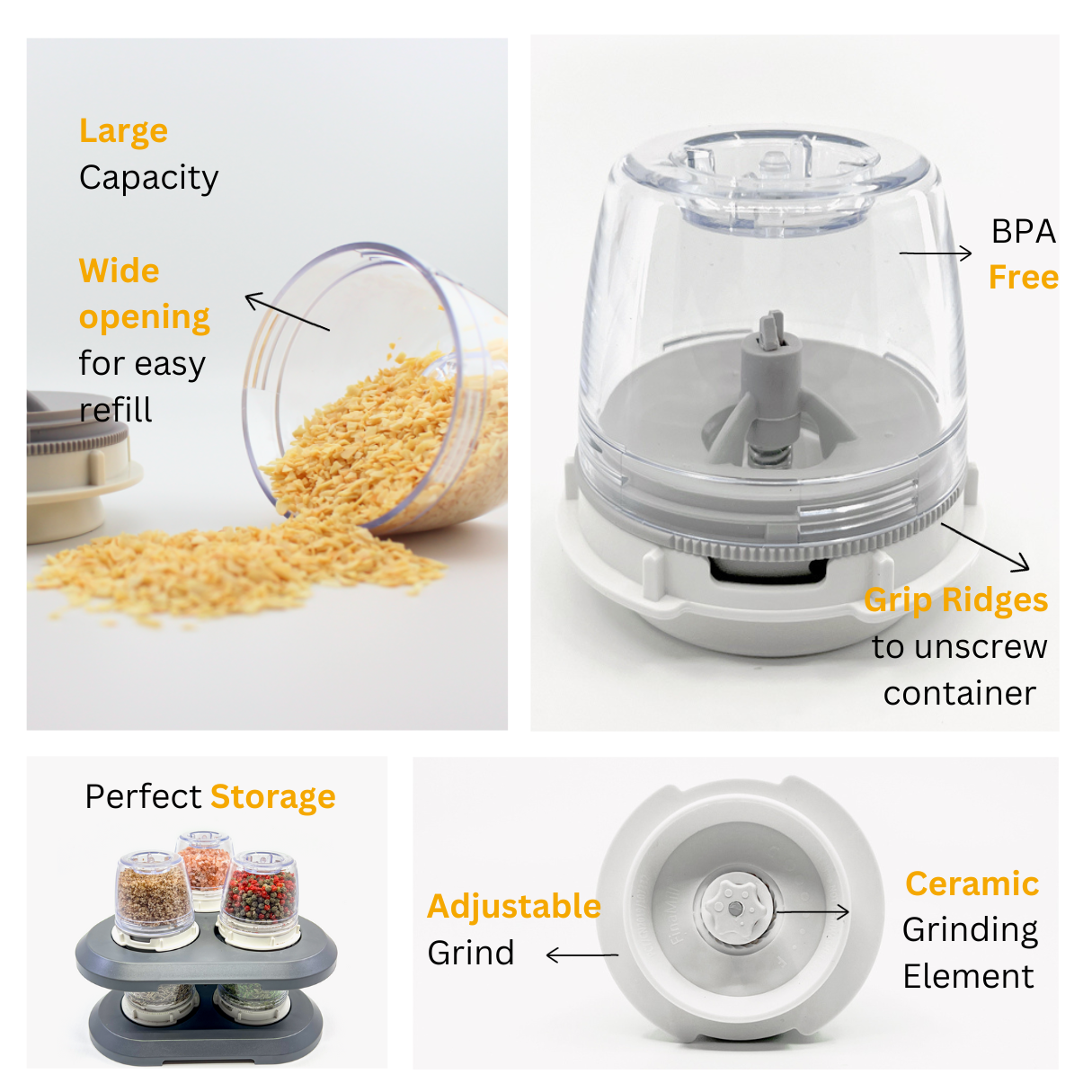 FinaMill Rechargeable - 1 Mill 1 ProPlus 1 PepperPod