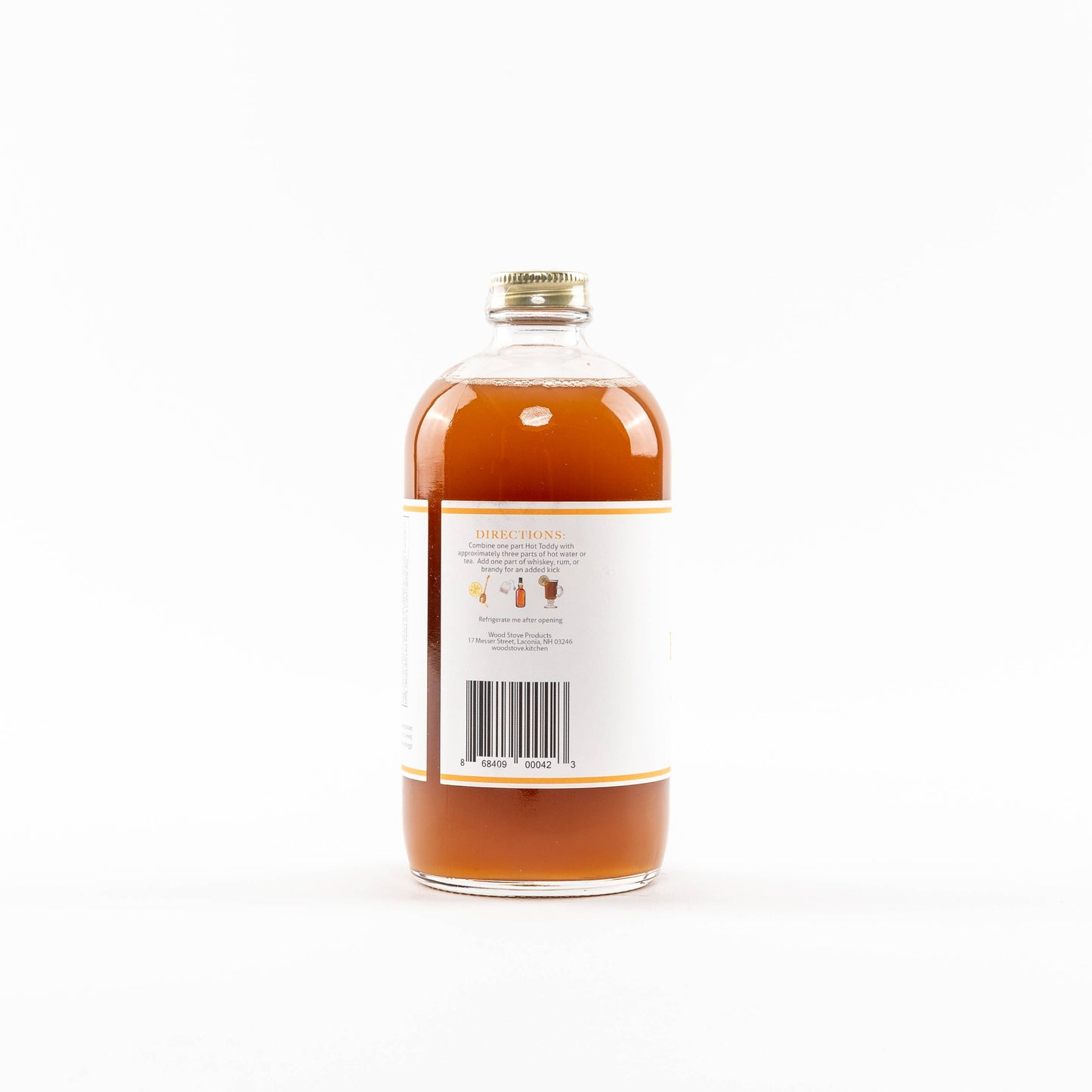 Wood Stove Kitchen - Hot Toddy Mix, 16 fl oz - Cocktail Mixer and Mocktail Mixer