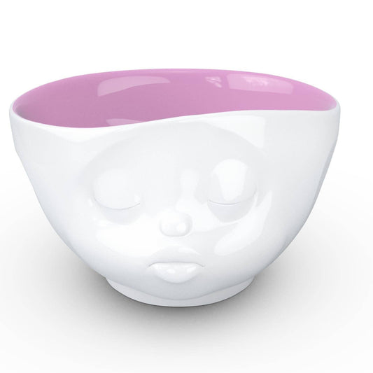 16 Oz. Bowl, Kissing Face, Berry Color Inside