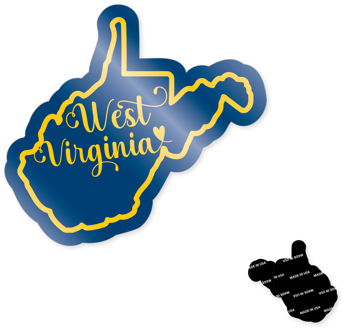 Morris Magnets - Magnet - West Virginia Heart State