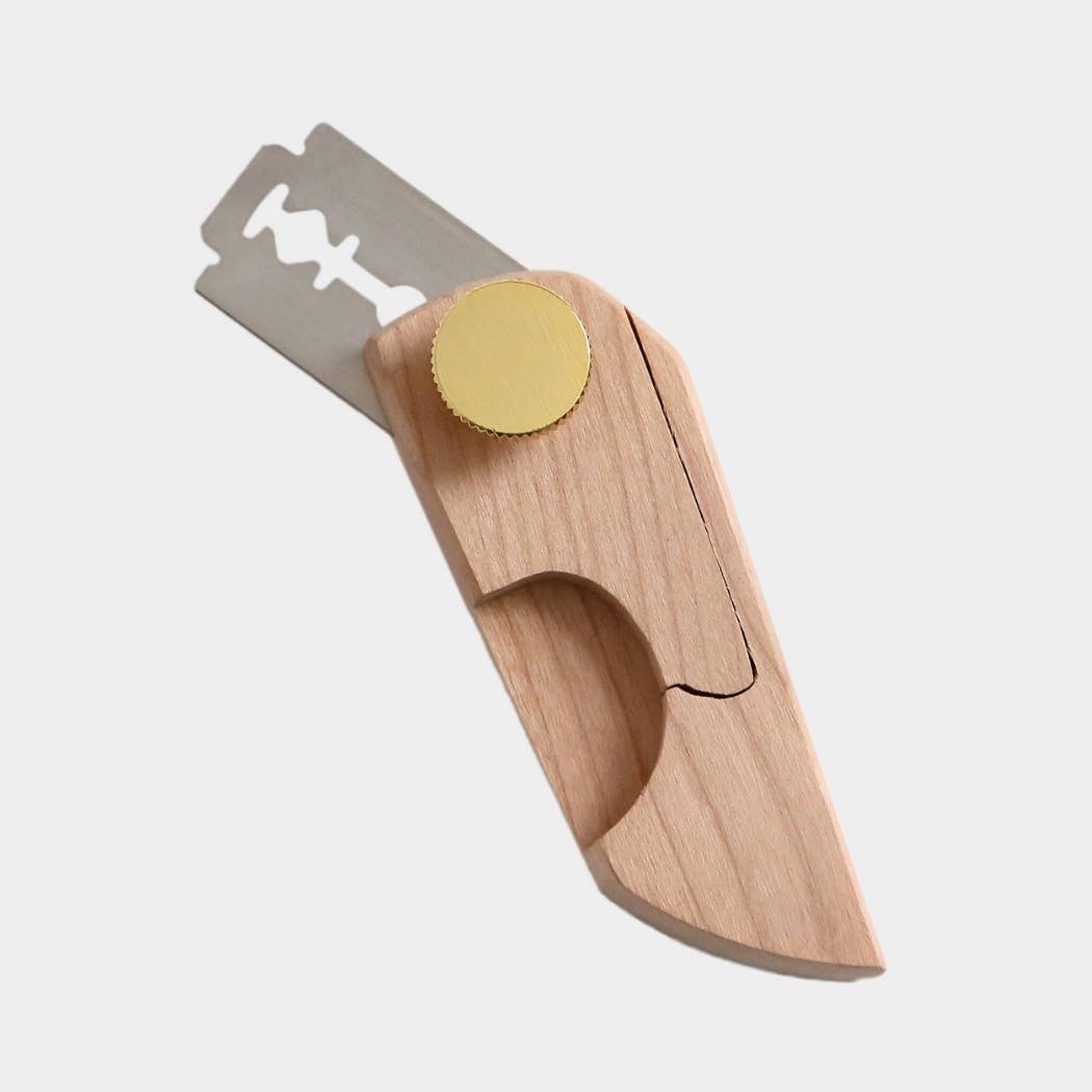 Breadtopia - Compact Cherrywood Lame — Bread Scoring Tool