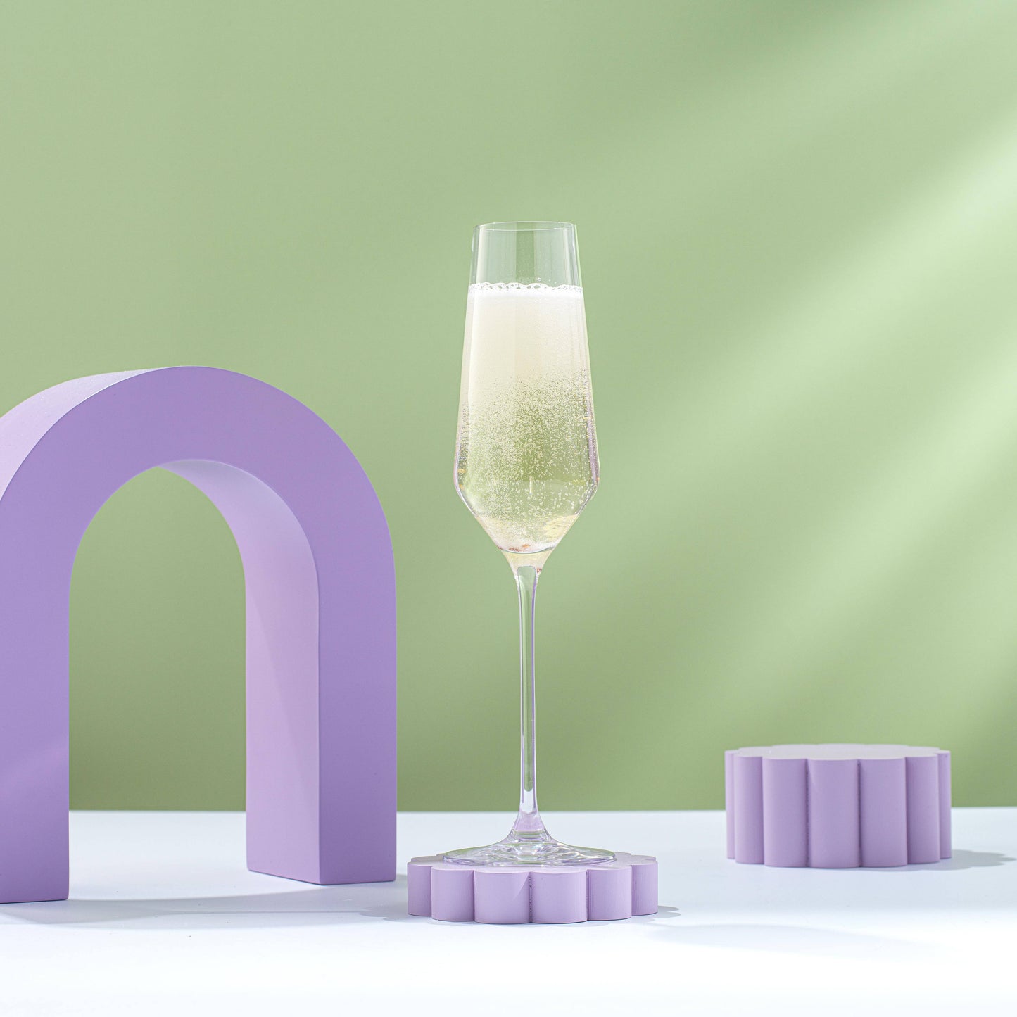 JoyJolt - Layla Champagne Glasses 6.7 Oz set of 2