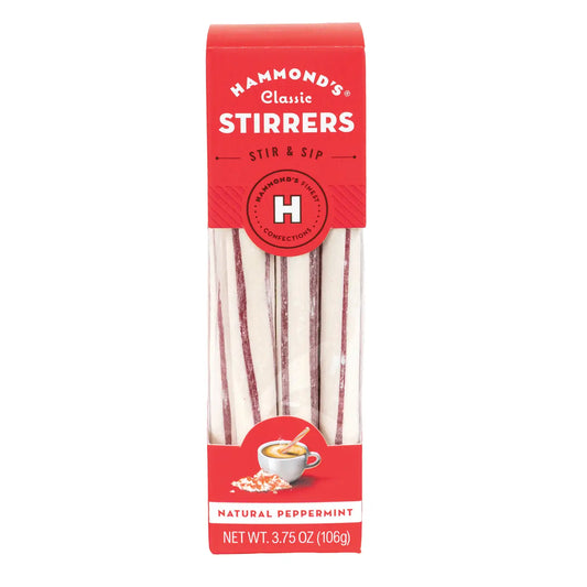 Natural Peppermint Cocoa Stirrers