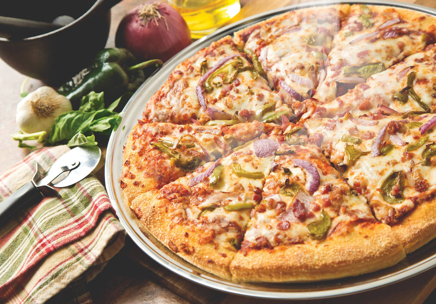 Fox Run Pizza Pan, Stainless Steel, 16-Inch Round Tray