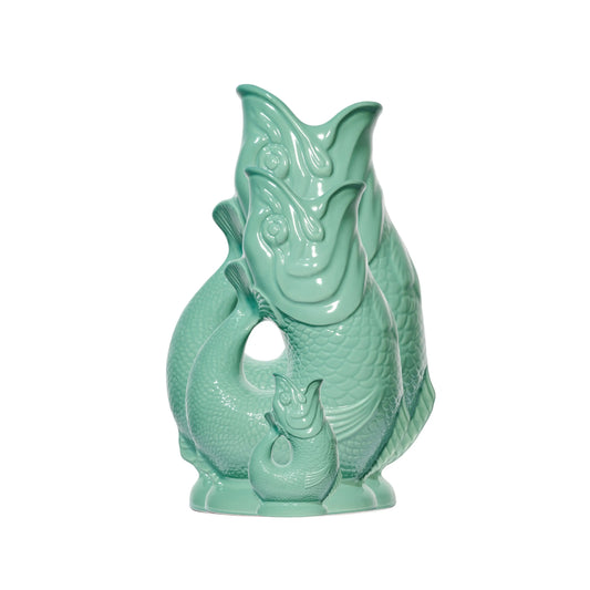 The Original Gluggle Jug Factory - Sea Green Gluggle Jug