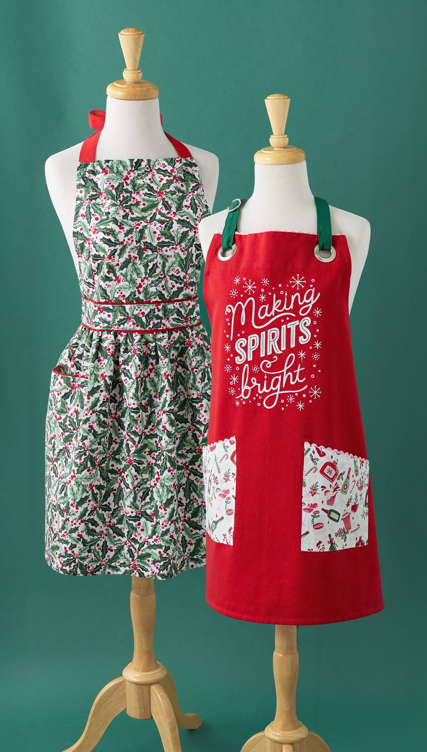 Holly Jolly Printed Apron