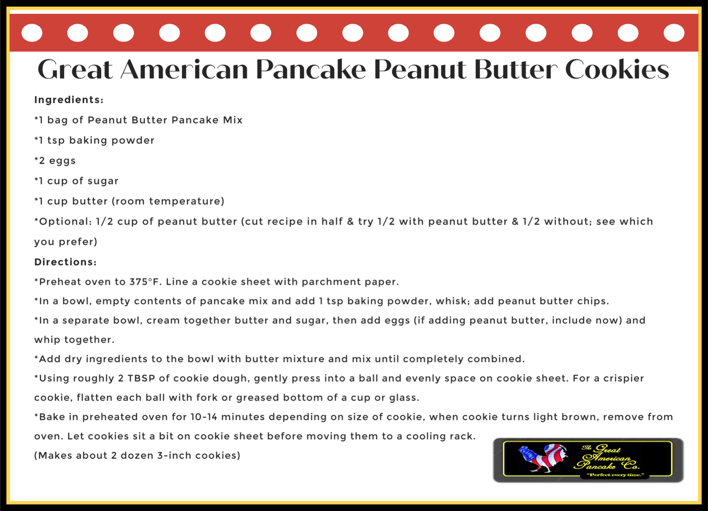 Peanut Butter Gourmet Pancake & Waffle Mix