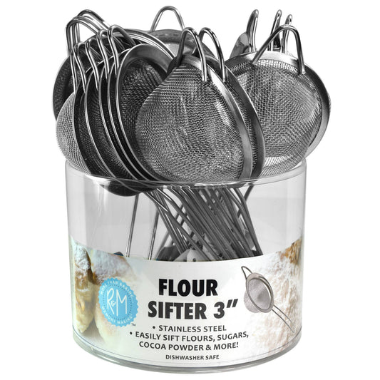 R&M International - Flour Sifter 3" Bucket /16