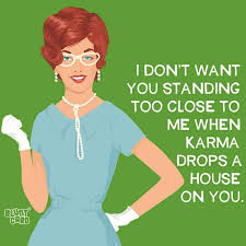 When Karma Drops Cocktail Napkins