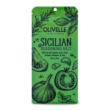 Olivelle Sicilian Seasoning Salt - 3.7 oz
