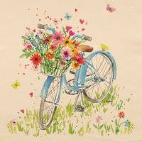 Ride My Bike Beverage Napkin