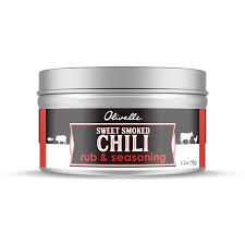Olivelle Sweet Smoked Chili Rub & Seasoning - 3.2 oz