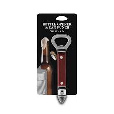HIC Bottle Opener & Can Punch