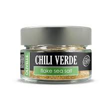 Olivelle Chili Verde Flake Sea Salt - 2.29 oz