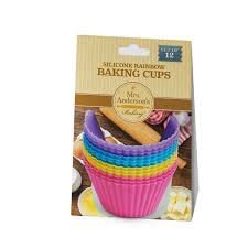 Mrs. Andersons Rainbow Silicone Baking Cups