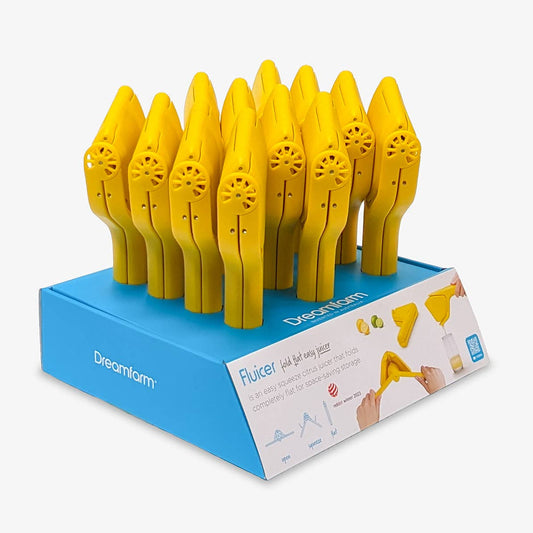 Dreamfarm - Fluicer® Lemon - Fold Flat Easy Citrus Juicer - CDU