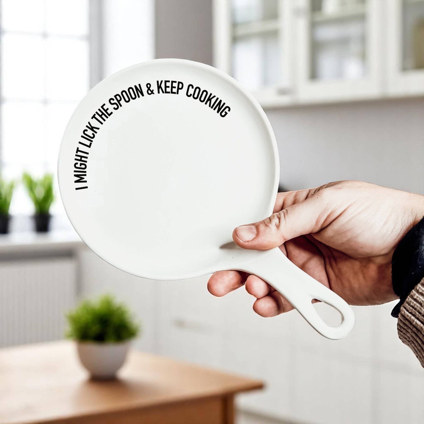 Lick The Spoon | Spoon Rest + Wooden Spoon Gift Set