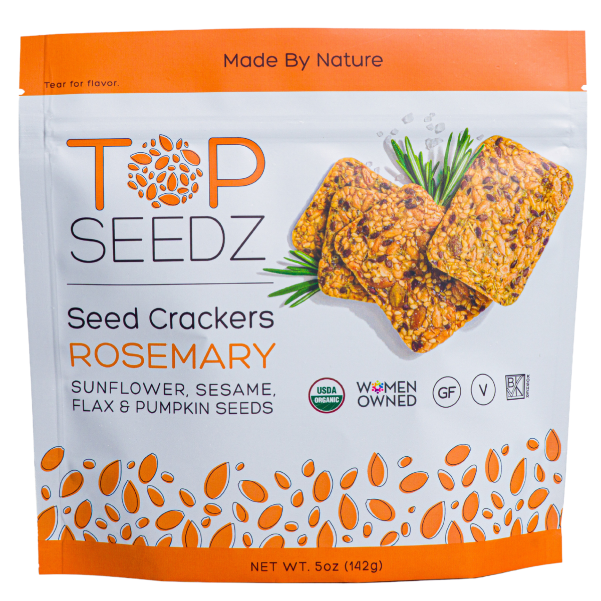 Top Seedz - Rosemary Crackers - 5oz -