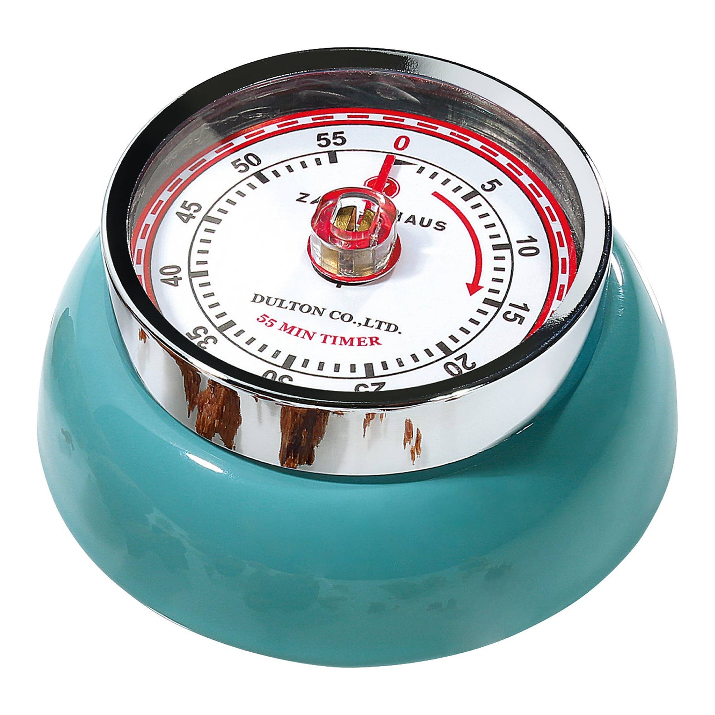 "Retro" Kitchen Timer Teal, 2.75" x 1.25"