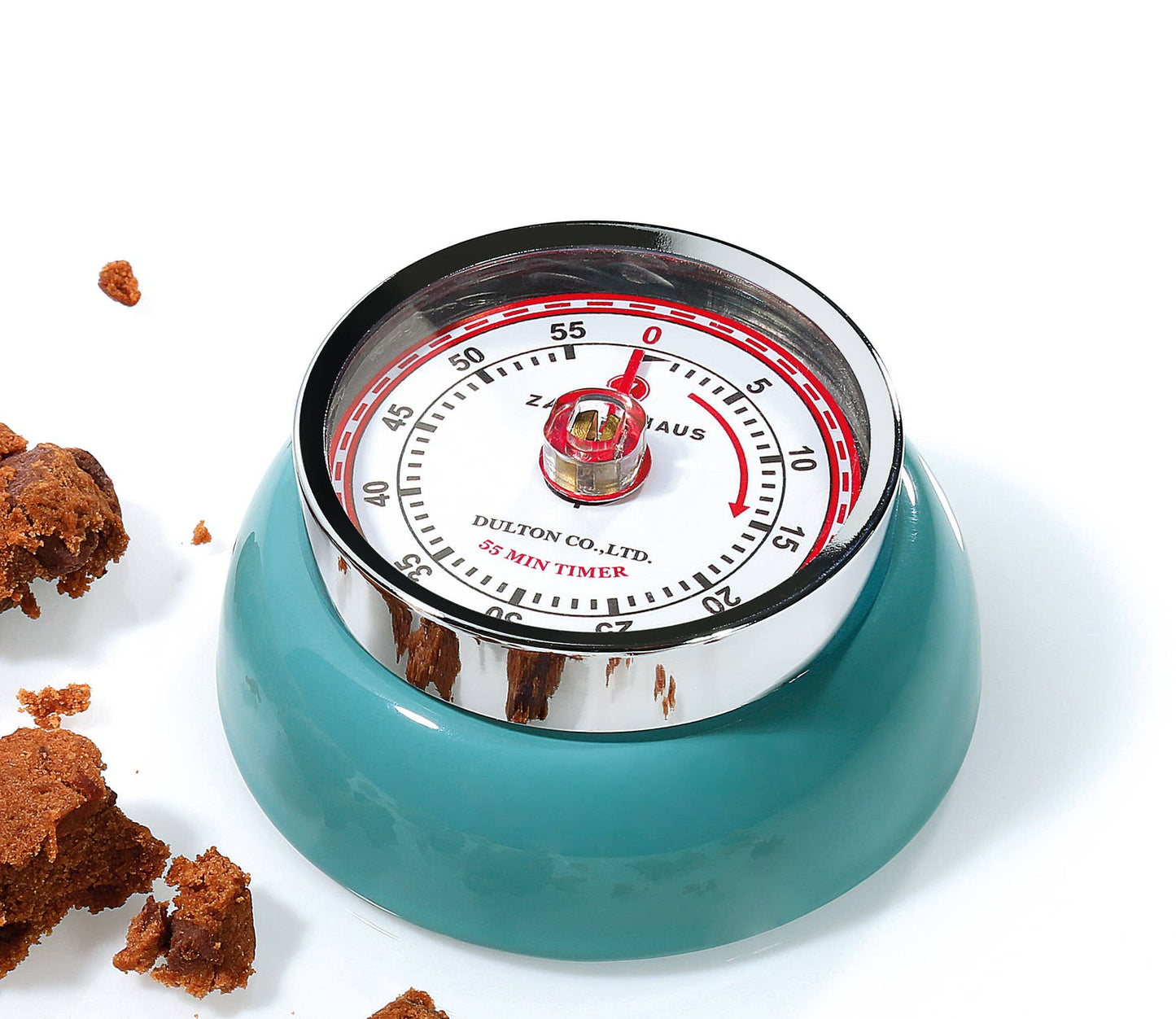 "Retro" Kitchen Timer Teal, 2.75" x 1.25"