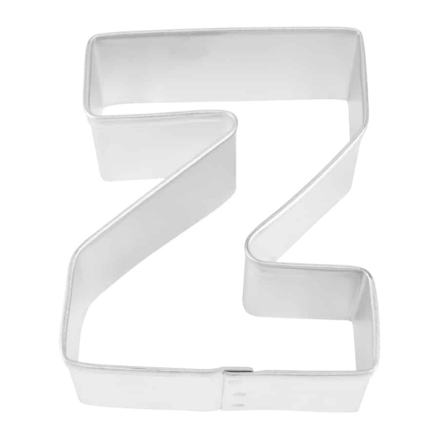 R&M International - Letter Z Cookie Cutter (3")