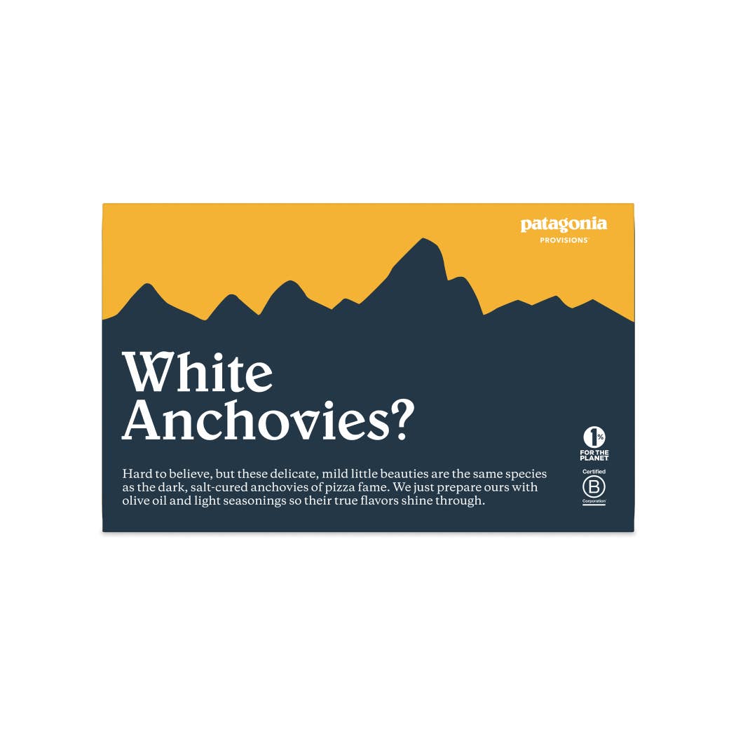 Patagonia Provisions - Roasted Garlic Spanish White Anchovies - Tinned Fish