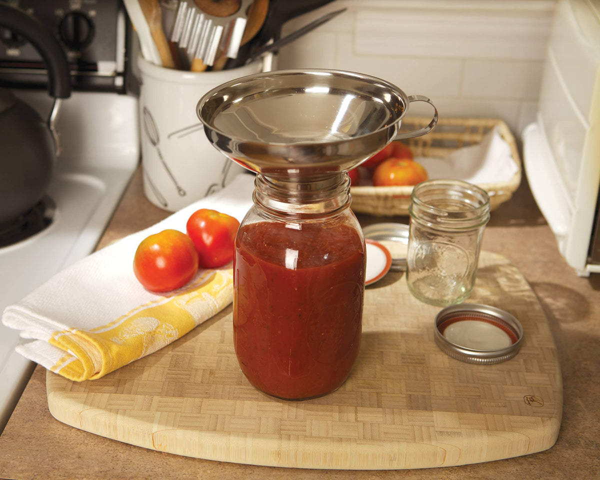 Fox Run Brands - Fox Run Stainless Steel Canning Funnel, 5.75", 3.2-Ounce