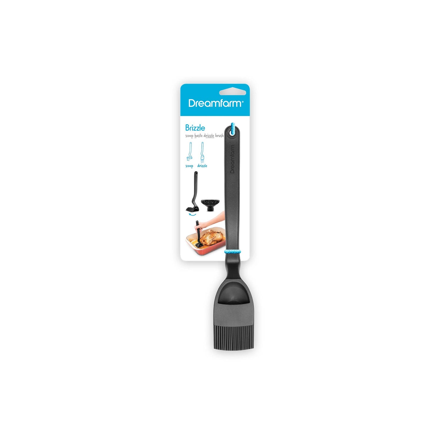 Dreamfarm - Brizzle® - Basting Brush with Scoop-up Reservoir