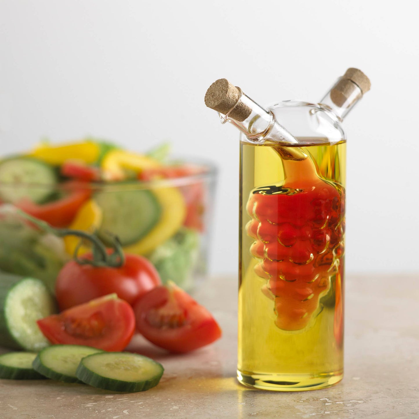 Fox Run Brands - Fox Run Oil and Vinegar Dispenser Bottle, 11.2-ounce
