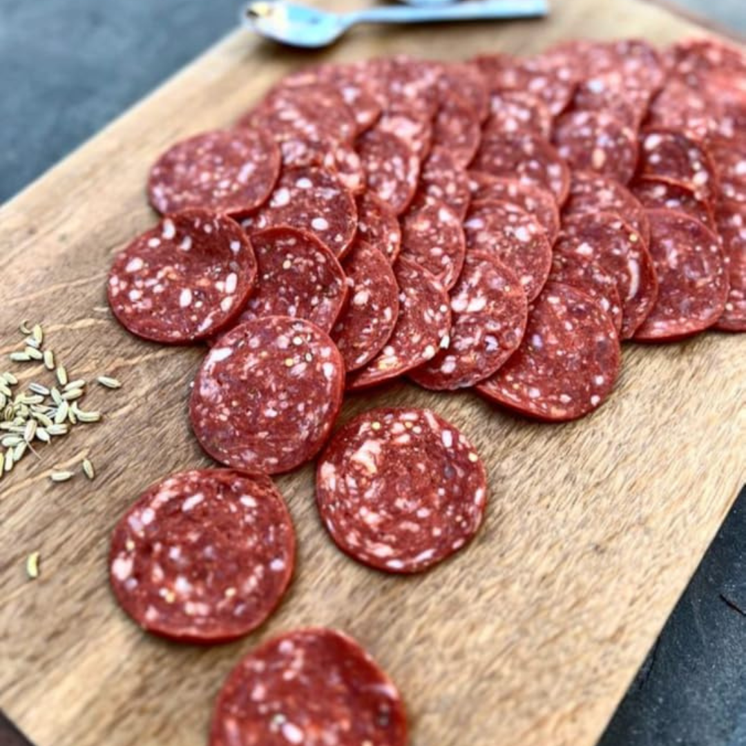 MeatCrafters Inc. - Dry-Cured Pork Chorizo, Spanish-Style, Sliced, 3oz x10