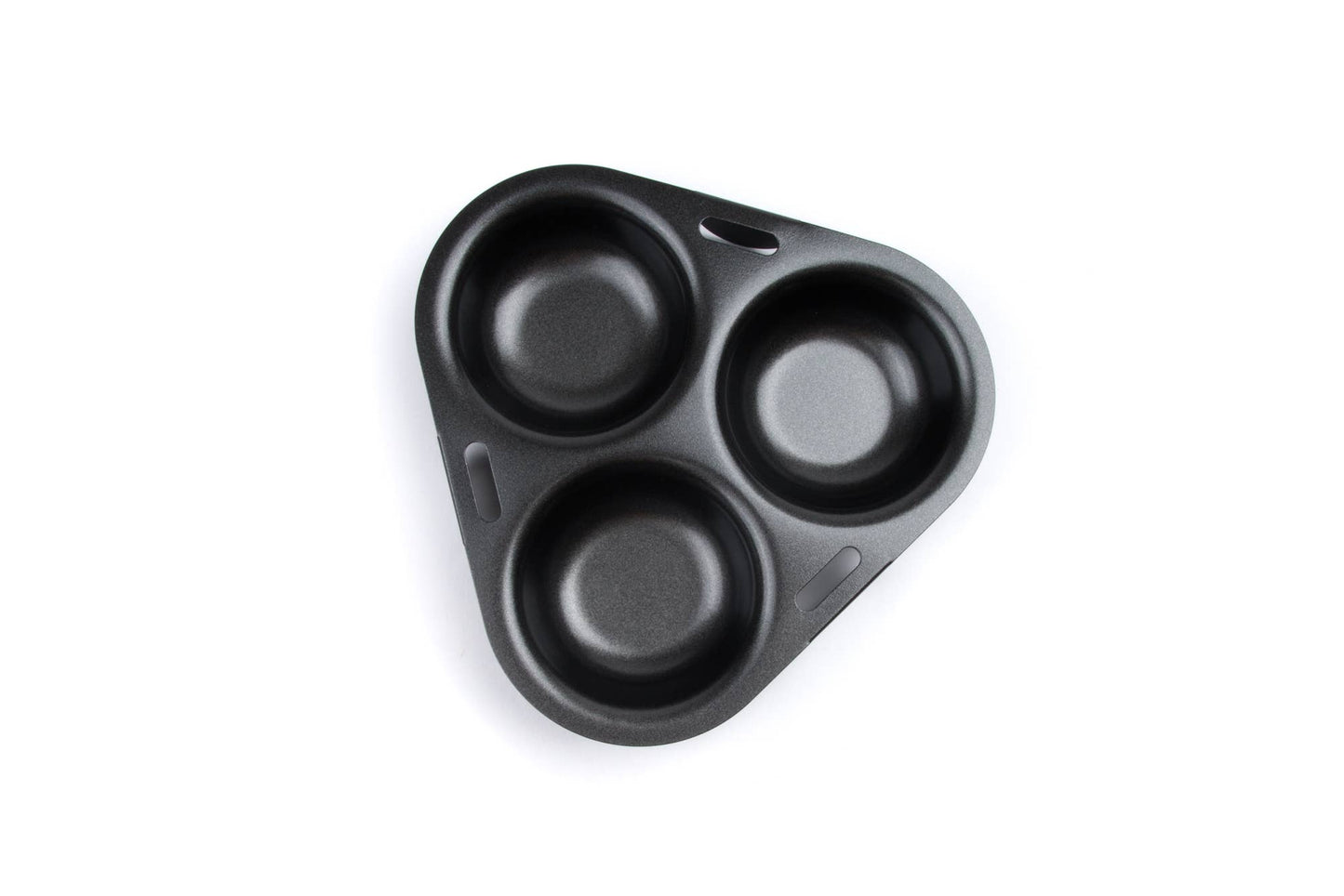 Fox Run Brands - Fox Run 3-Egg Poacher Insert, Carbon Steel, 6" x 6.25"