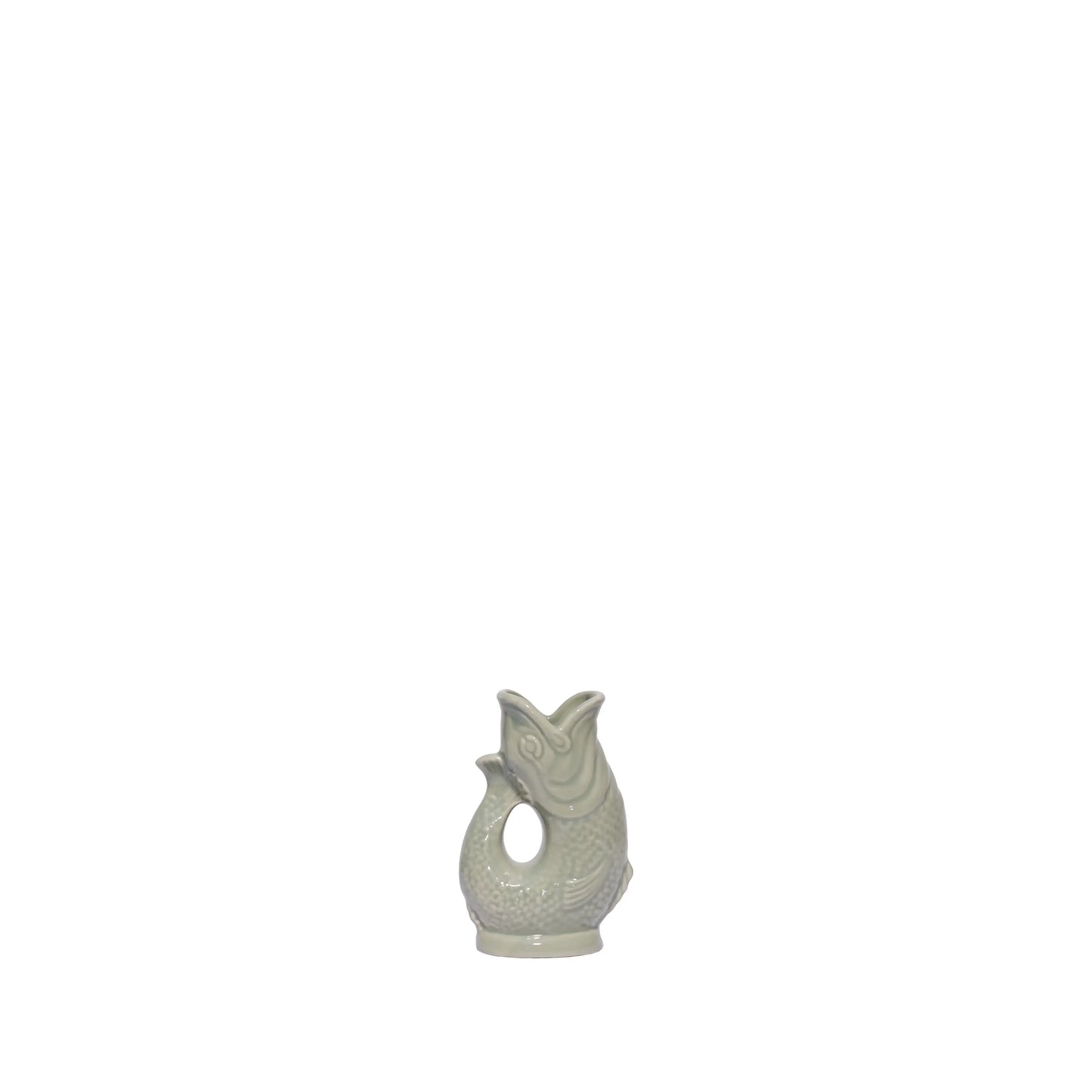 The Original Gluggle Jug Factory - Sage Green Gluggle Jug