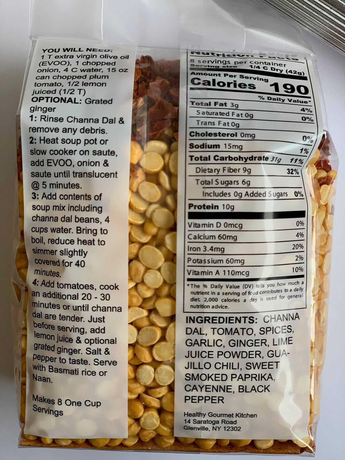 Healthy Gourmet Kitchen - Channa Masala