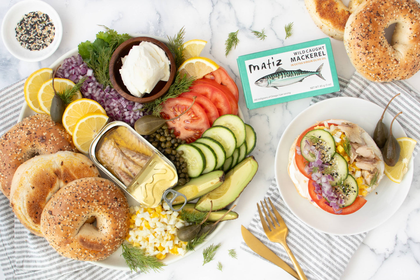 Matiz - Matiz Mackerel in Extra Virgin Olive oil - 3 oz tin
