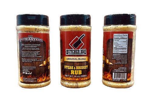 Butcher BBQ Inc - Steak and Brisket Barbecue Rub / Seasoning / Spice