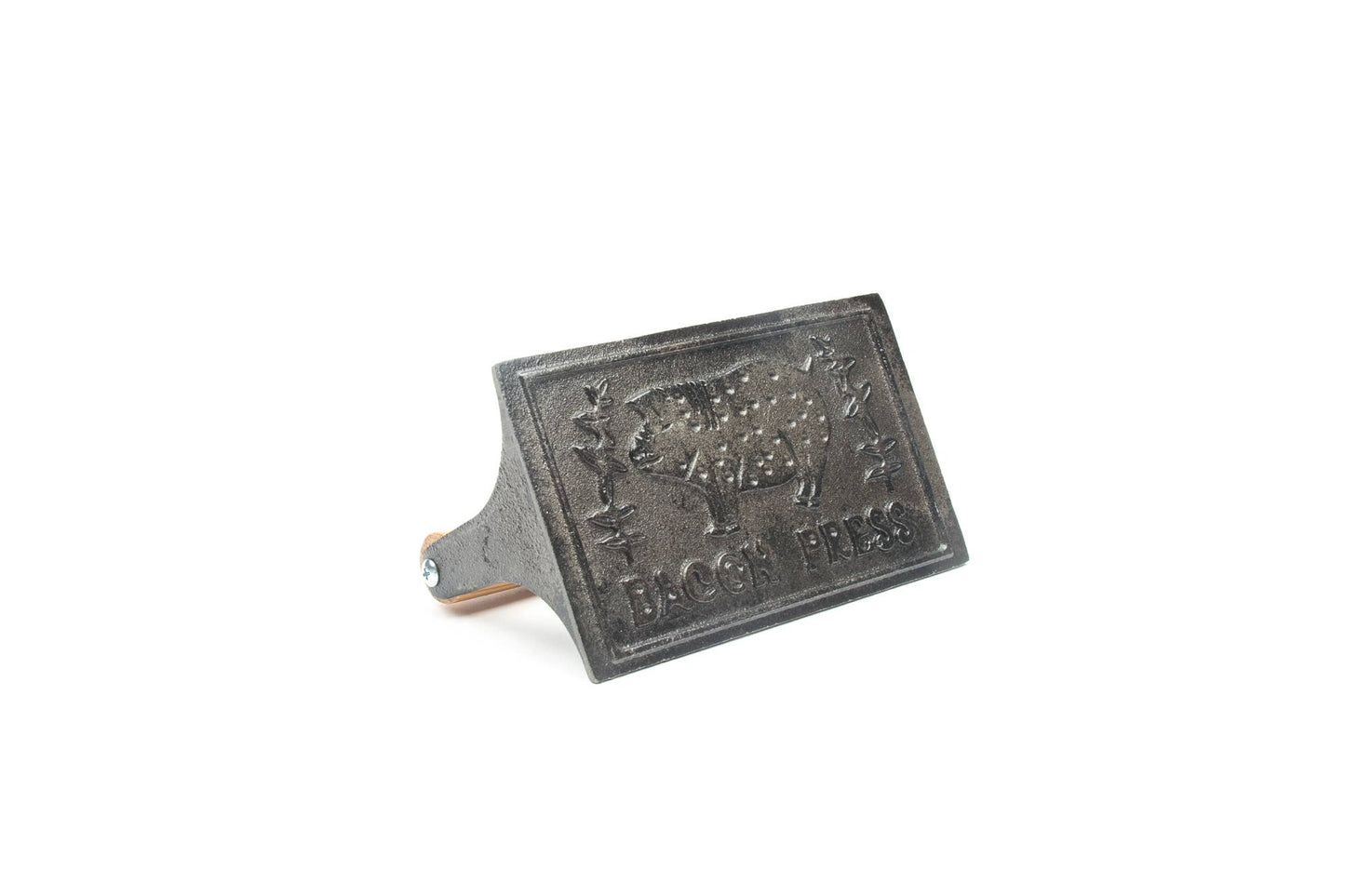 Fox Run Brands - Fox Run Bacon Press, Cast Iron, 6.75" x 4" x 3"