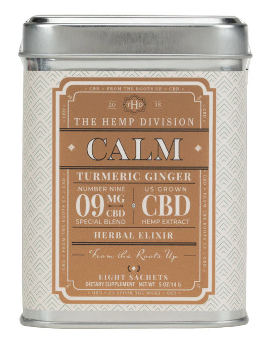 Harney and Sons Calm Turmeric Ginger CBD